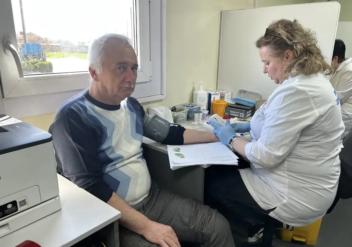 Забота о главном: 55 сотрудников Росводокана Армавир проверили здоровье без отрыва от работы