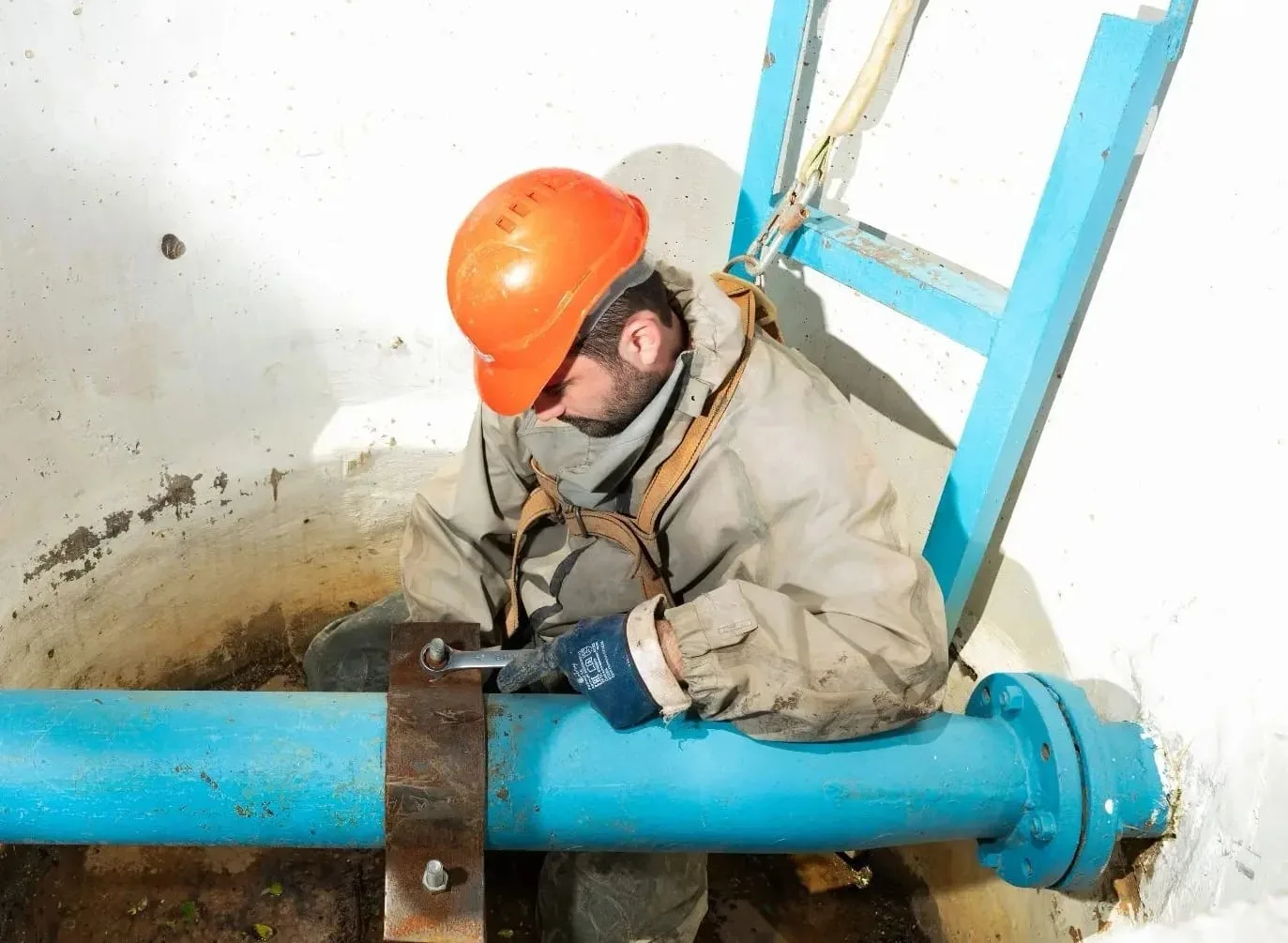 Специалисты Росводоканал Армавир помогли в устранении порыва на водоводе Курганинского водозабора