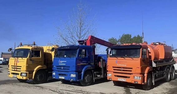Автопарк Росводоканал Армавир пополнила новая спецтехника